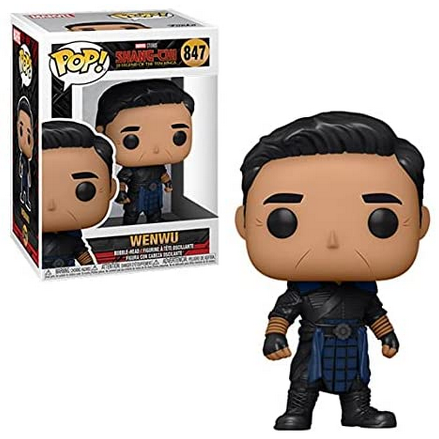 Figura Funko Pop! - Shang-Chi and the Legend of the Ten Rings: Wen Wu, 9.5 cm, Vinilo, Multicolor