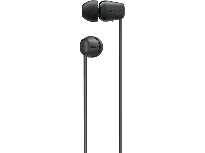 Sony WI-C100 Kabellose In-Ear-Kopfhörer, Schwarz — Foto 2 von 5