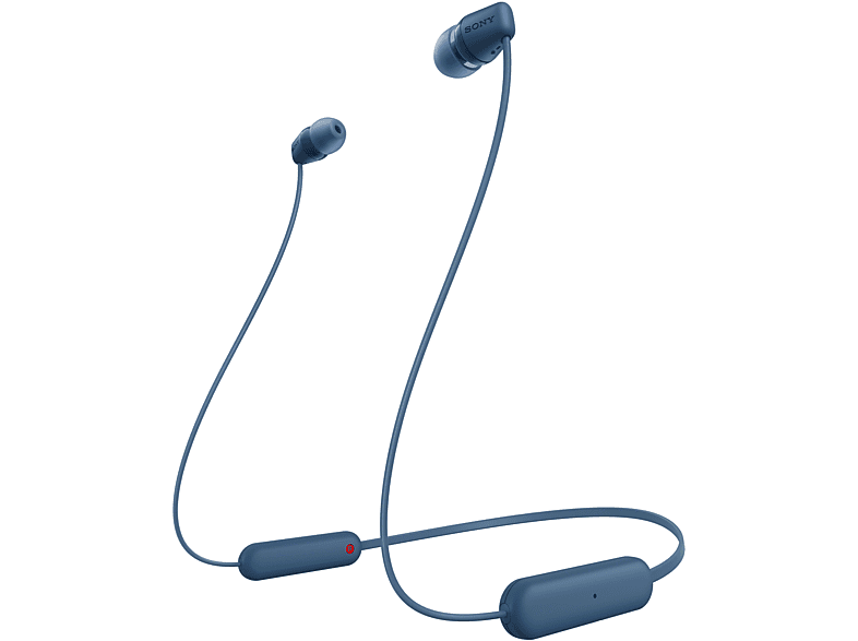 Sony WI-C100 Kabellose In-Ear-Kopfhörer, Blau