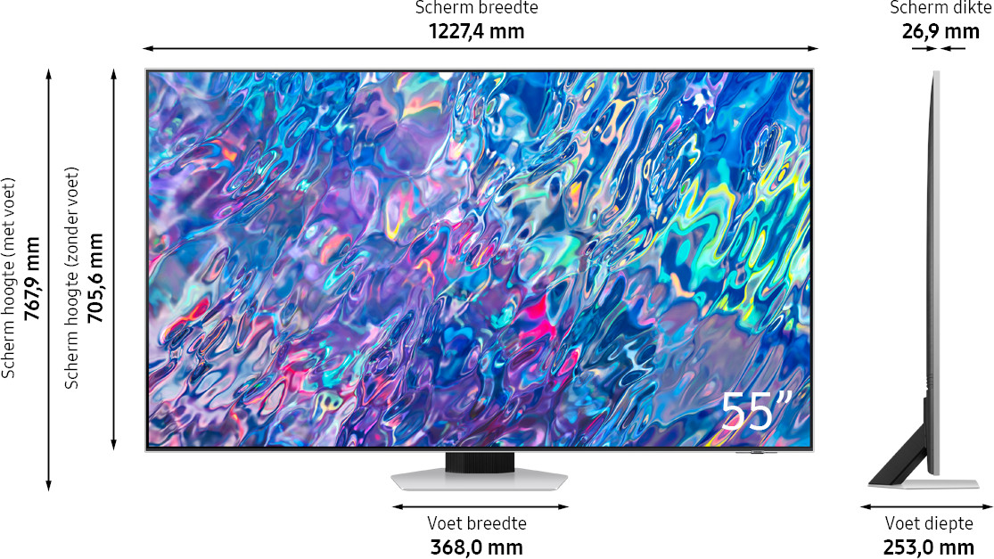 SAMSUNG 55" Neo QLED 4K Smart TV QE55QN85BATXXN - QLED 4K - TV Neo QLED - 55 pouces