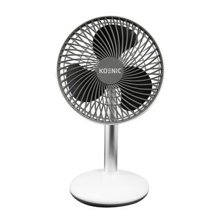 KOENIC KTF 15422 USB Tischventilator Weiß/Grau (7 Watt)