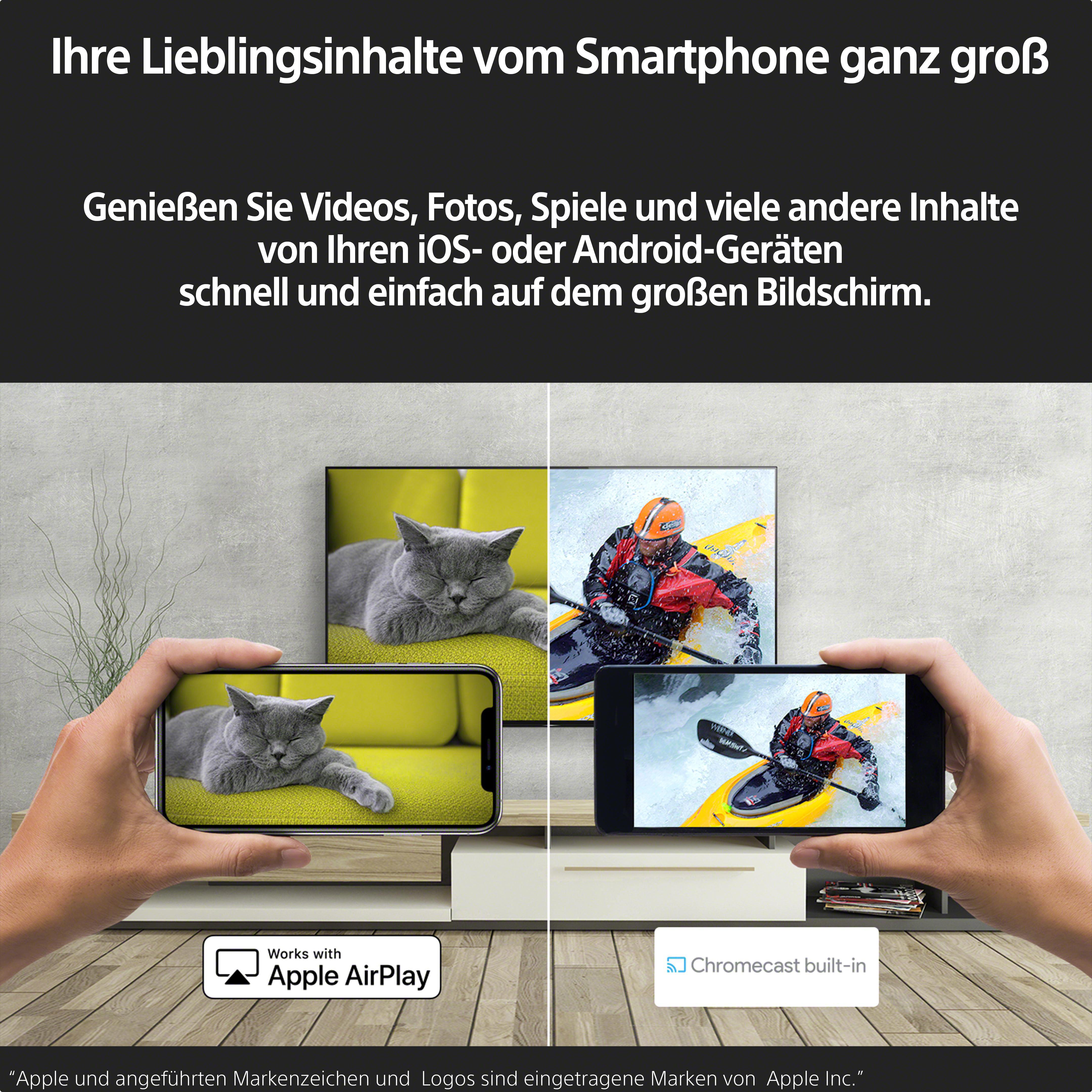 SONY BRAVIA KD-65X80K LED TV (Flat, 65 Zoll / 164 cm, UHD 4K, SMART TV, Google TV)