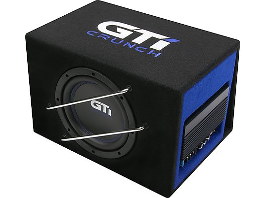 CRUNCH GTi800A - Aktiv-Subwoofer (Schwarz/Blau)