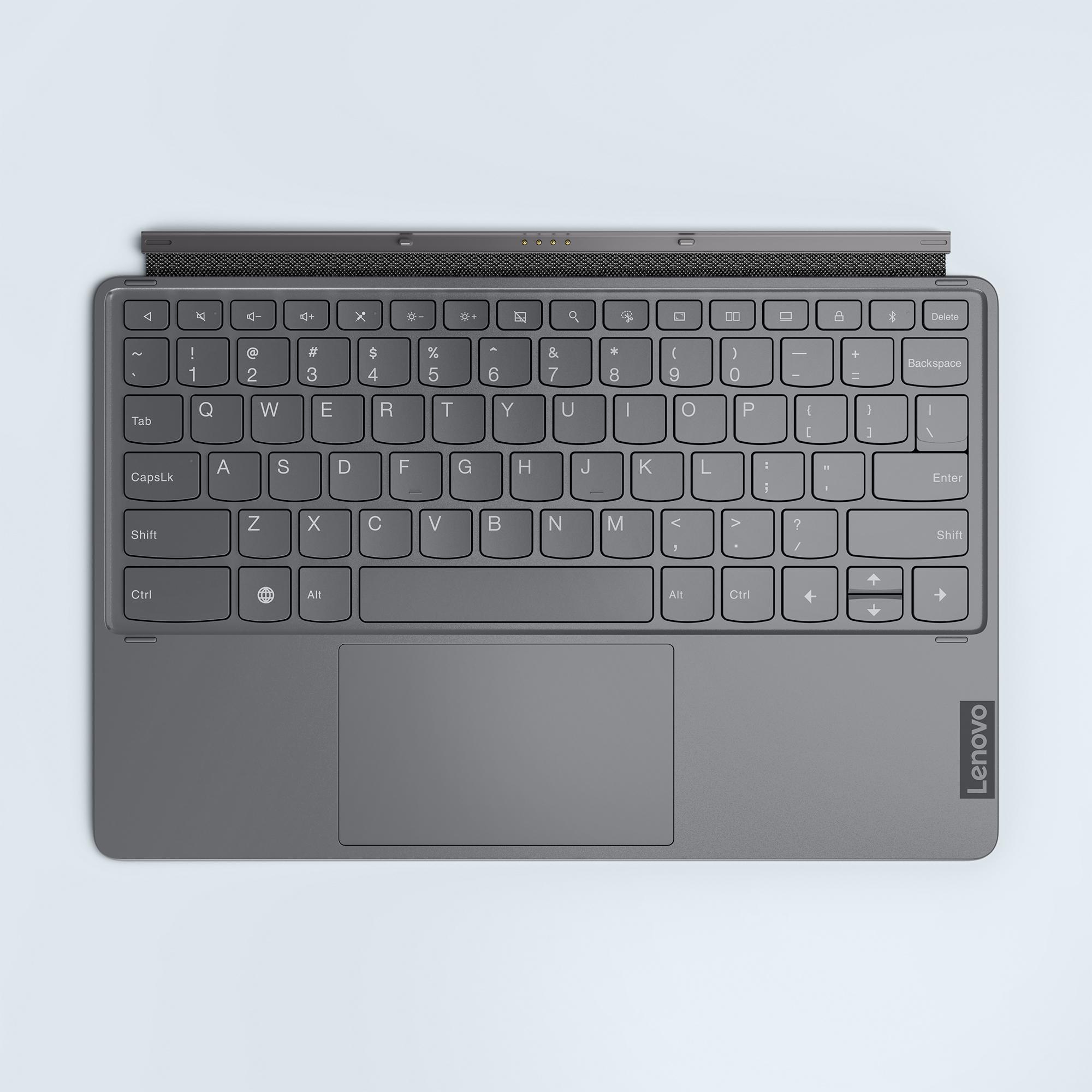 LENOVO Keyboard Pro, für Cover Tablet Grau P12 Pack Tab