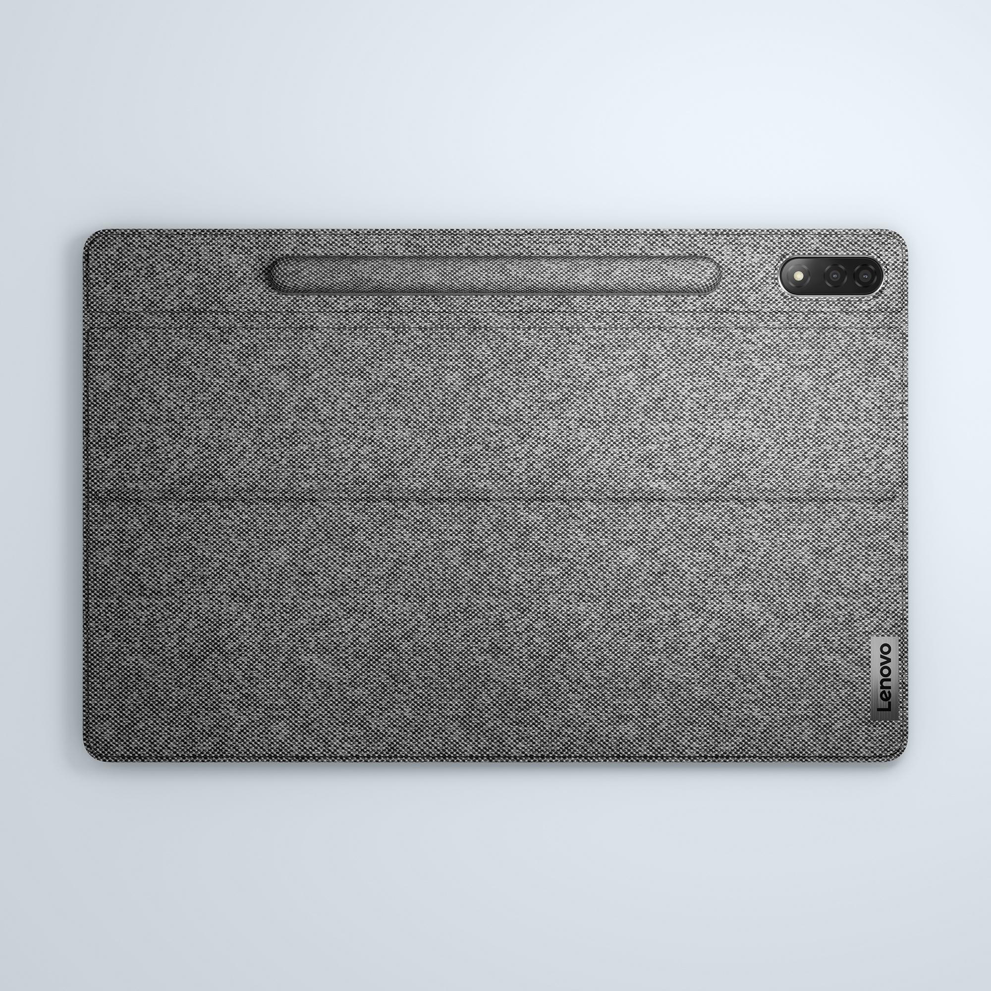 für LENOVO P12 Keyboard Pro, Grau Pack Cover Tablet Tab