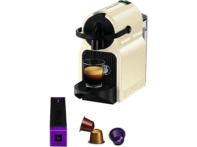 Cafetera de Cápsulas automática Nespresso De'Longhi Inissia EN80.B para cápsulas  Nespresso Original