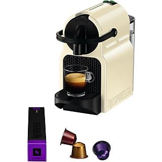 Cafetera de cápsulas - Nespresso® De'Longhi Inissia EN80.CW, 1260 W, 19 bar, 0.7 l, Calentamiento 25 s, Apagado automático, Crema