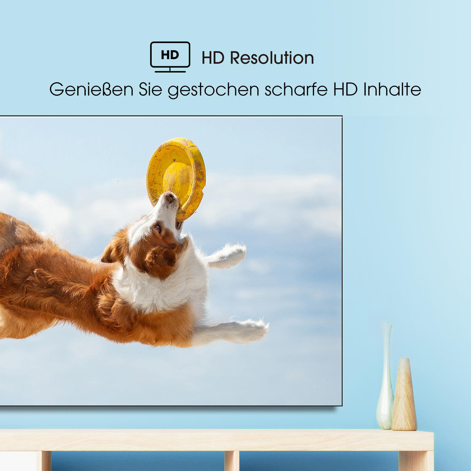 HISENSE 32A4BG LED TV (Flat, 32 Zoll / 80 cm, HD-ready, SMART TV, VIDAA U4)