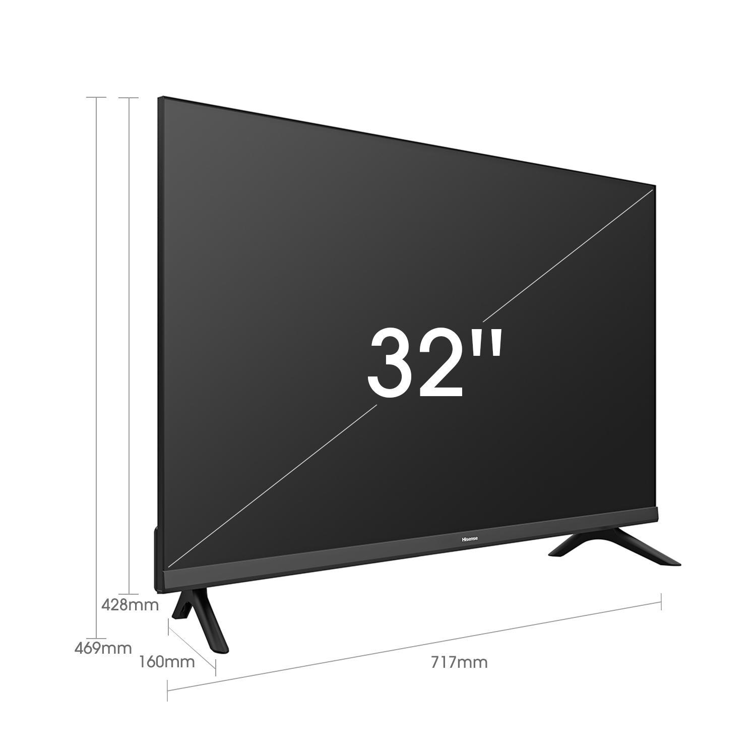HISENSE 32A4BG LED TV (Flat, 32 Zoll / 80 cm, HD-ready, SMART TV, VIDAA U4)