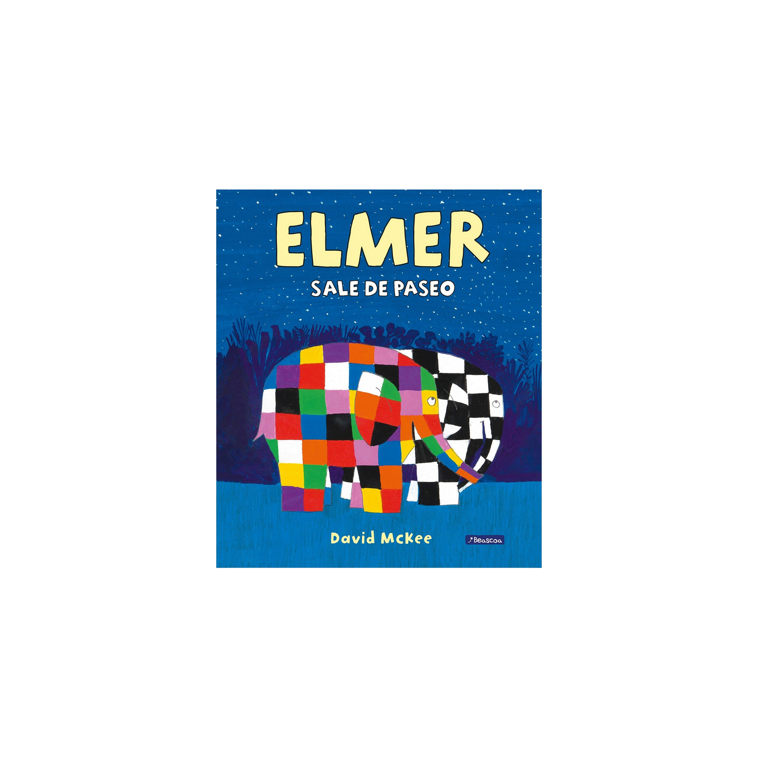 Elmer Sale De paseo ilustrado libro david mckee español tapa dura