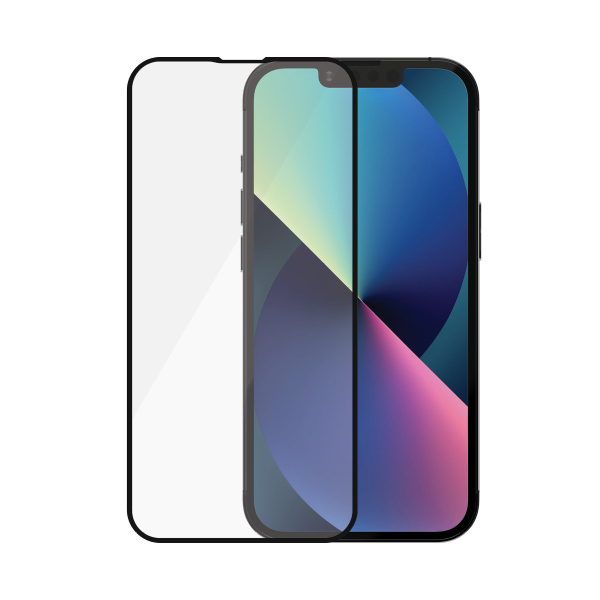 PANZERGLASS Protection d'écran iPhone 13 / 13 Pro Noir (PZ-PRO2745)