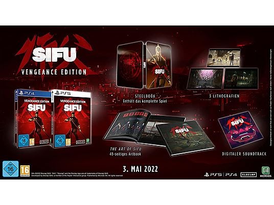 Sifu: Vengeance Edition - PlayStation 5 - Tedesco