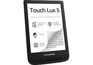 POCKETBOOK Touch Lux 5 InkBlack (SmartPackaging)  8 GB eReader InkBlack