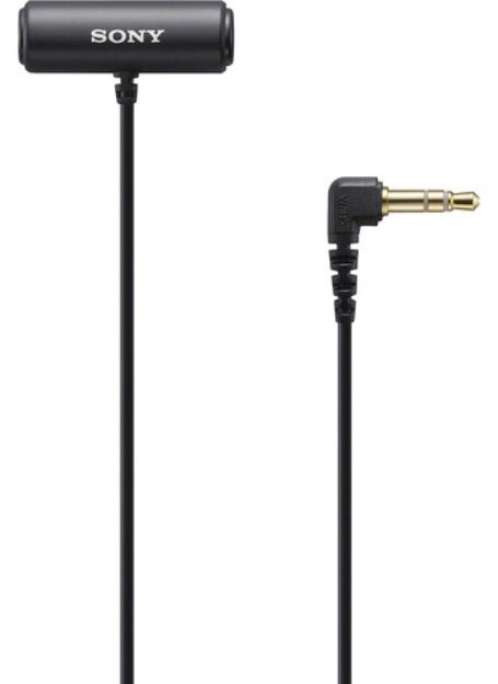 SONY ECM-LV1 Kablolu Yaka Mikrofonu Siyah