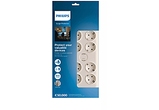 PHILIPS SPN7080WA Akım Korumalı Priz 8'li 2m 900J_1