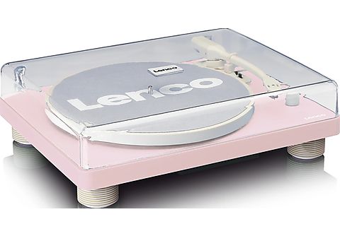 LS-50PK MediaMarkt kaufen mit | | USB-Recording, LENCO Rosa online Lautsprechern integrierten Plattenspieler