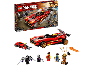 LEGO NINJAGO 71737 X-1 Ninja Supercar Spielset, Mehrfarbig
