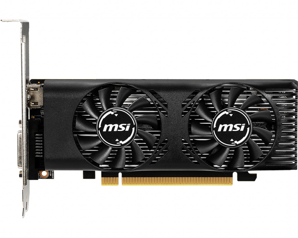 MSI VGA GeForce GTX 1650 4GT LP OC GTX1650 4GB GDDR5 128B DX12 PCIE 3.0 X16 (1XDVI 1XHDMI) Ekran Kartı
