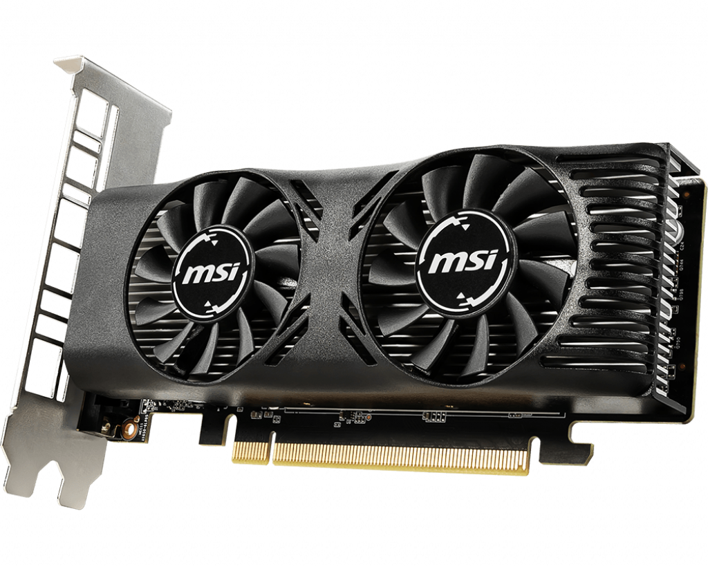 MSI VGA GeForce GTX 1650 4GT LP OC GTX1650 4GB GDDR5 128B DX12 PCIE 3.0 X16 (1XDVI 1XHDMI) Ekran Kartı