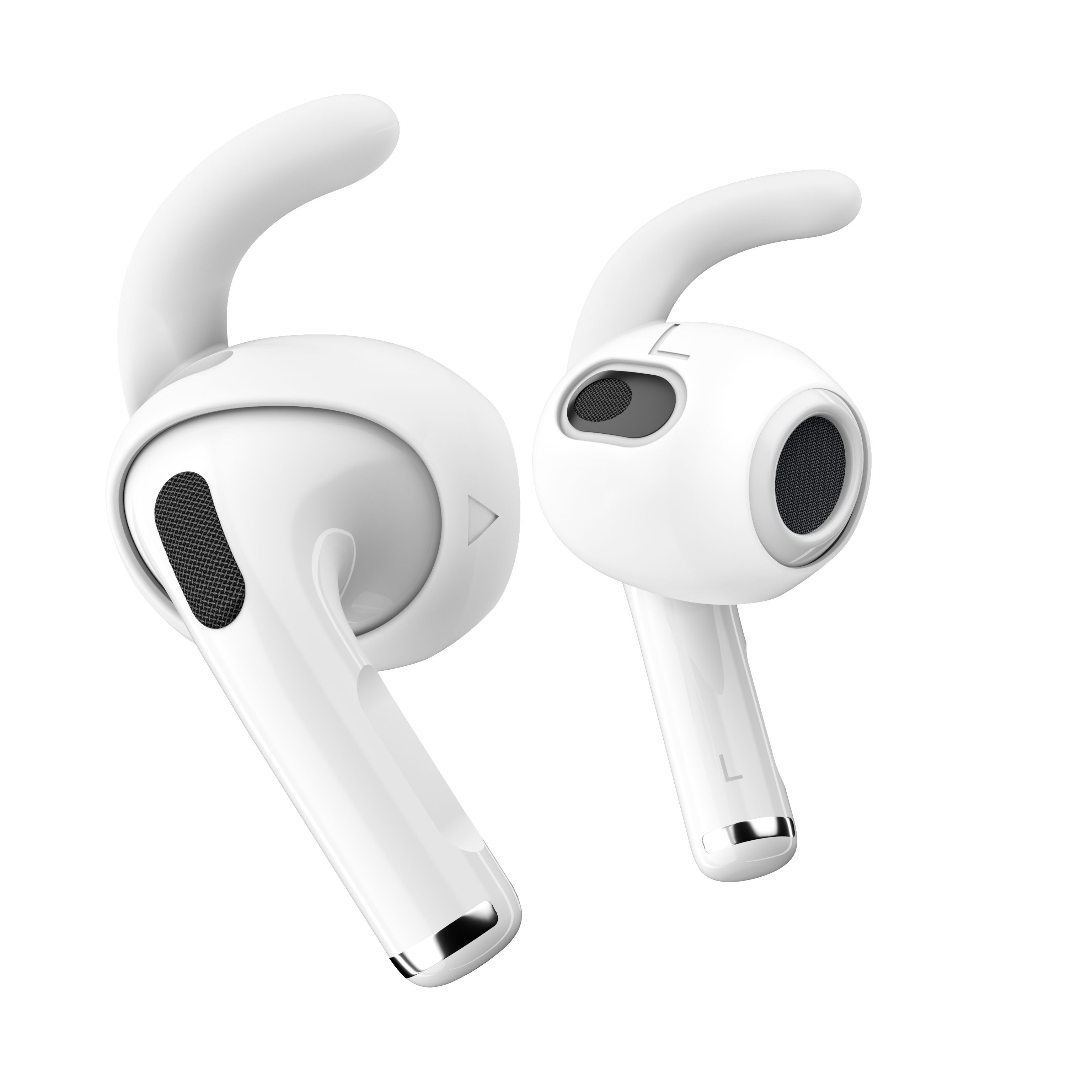 KEYBUDZ Apple für 3 Silikon Aufsätze Ohrpolster Ohrhörer AirPods EarBuddyz