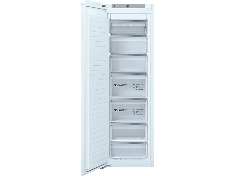 Congelador bajo encimera  Beko BU1203N, 87 l, Cíclico, 81.8 cm,  Integrable, Blanco