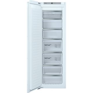 Congelador Integrable - Balay 3GIF737F, 212 l, 177.2, No Frost, Cajón Big Box, Blanco