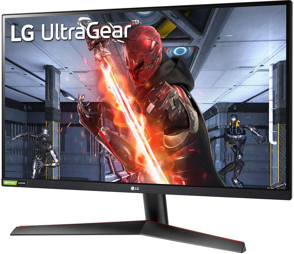 LG 27GN800-B UltraGear™ Gaming Monitor 27 Zoll  QHD  Monitor  1 ms Reaktionszeit  