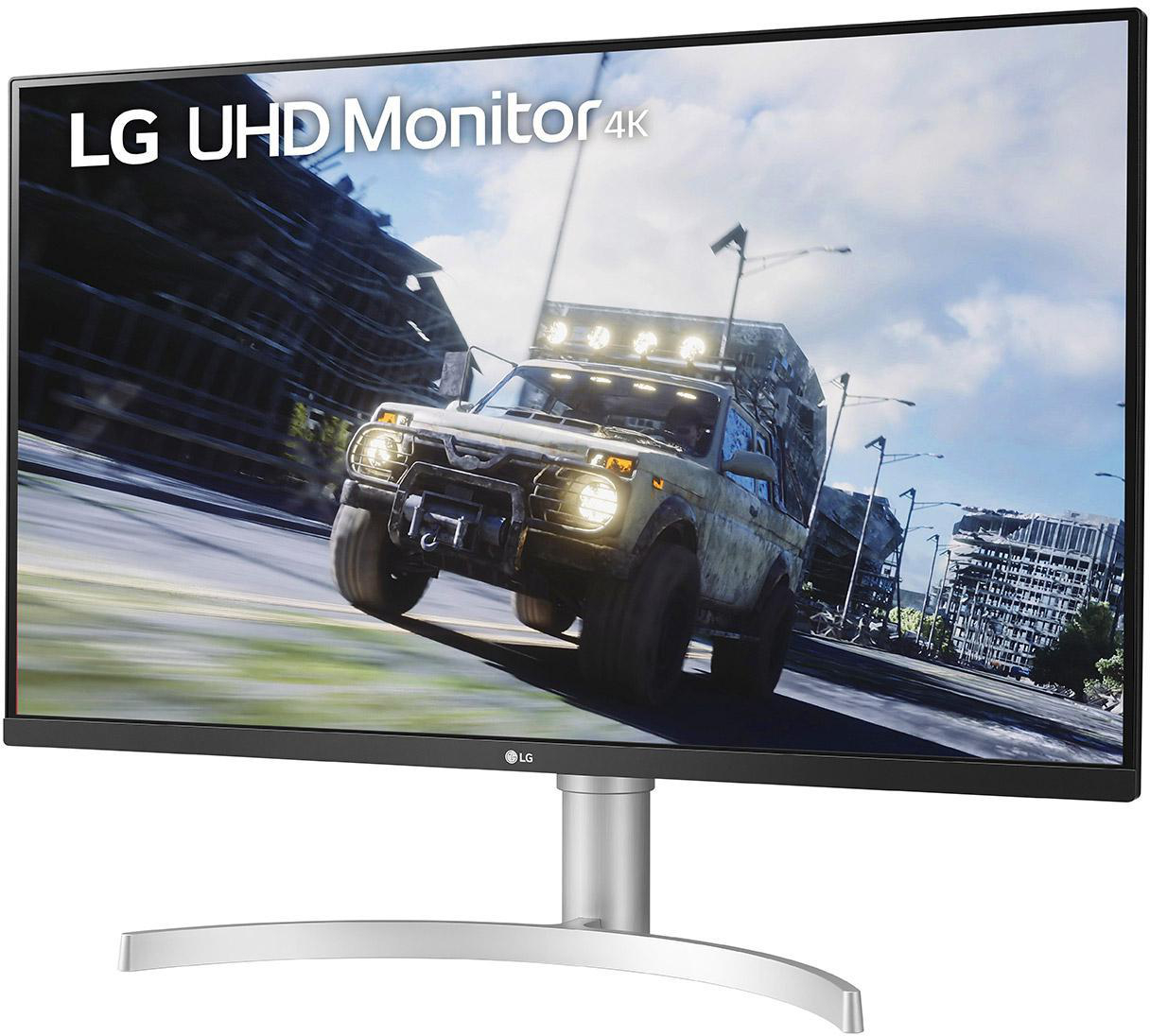 LG 32UN550-W Ultra HD 4K HDR Monitor 31,5 Zoll  UHD 4K  Monitor  4 ms Reaktionszeit  