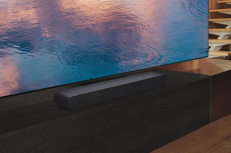 SAMSUNG HW-S56B/ZG, Soundbar, Dunkelgrau