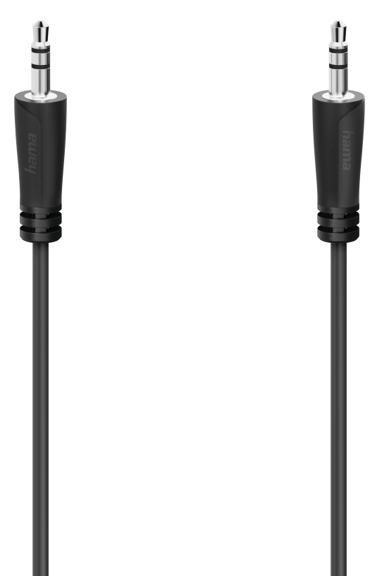 HAMA FIC 3,5mm jack összekötő kábel, 5 méter, fekete (205116)