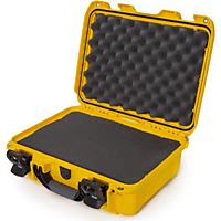 NANUK 920 Fotokoffer mit Schaumstoff, 16L, Hardcase, Wasserdicht (IPX7), MIL-SPEC zertifiziert, Gelb