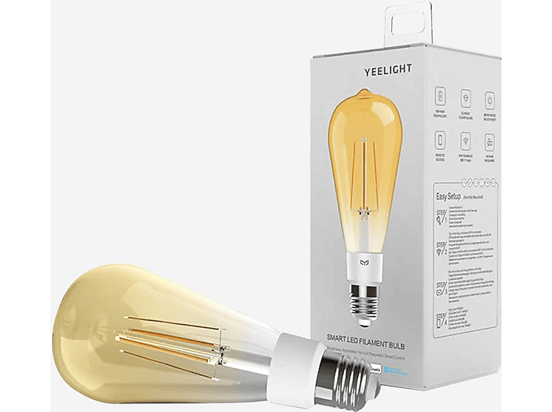 YEELIGHT ST64 E27 LED Akıllı Filament Ampul_2