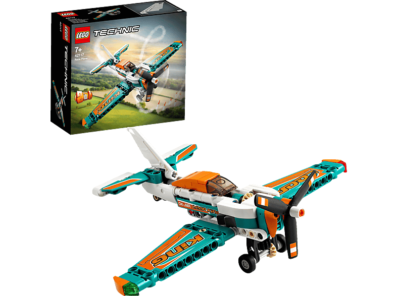 LEGO Technic 42117 Mehrfarbig Bausatz, Rennflugzeug