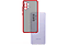 CASE AND PRO Redmi Note 11 Pro 4G/5G műanyag tok, piros-fekete (MATT-N11P-5G-RBK)