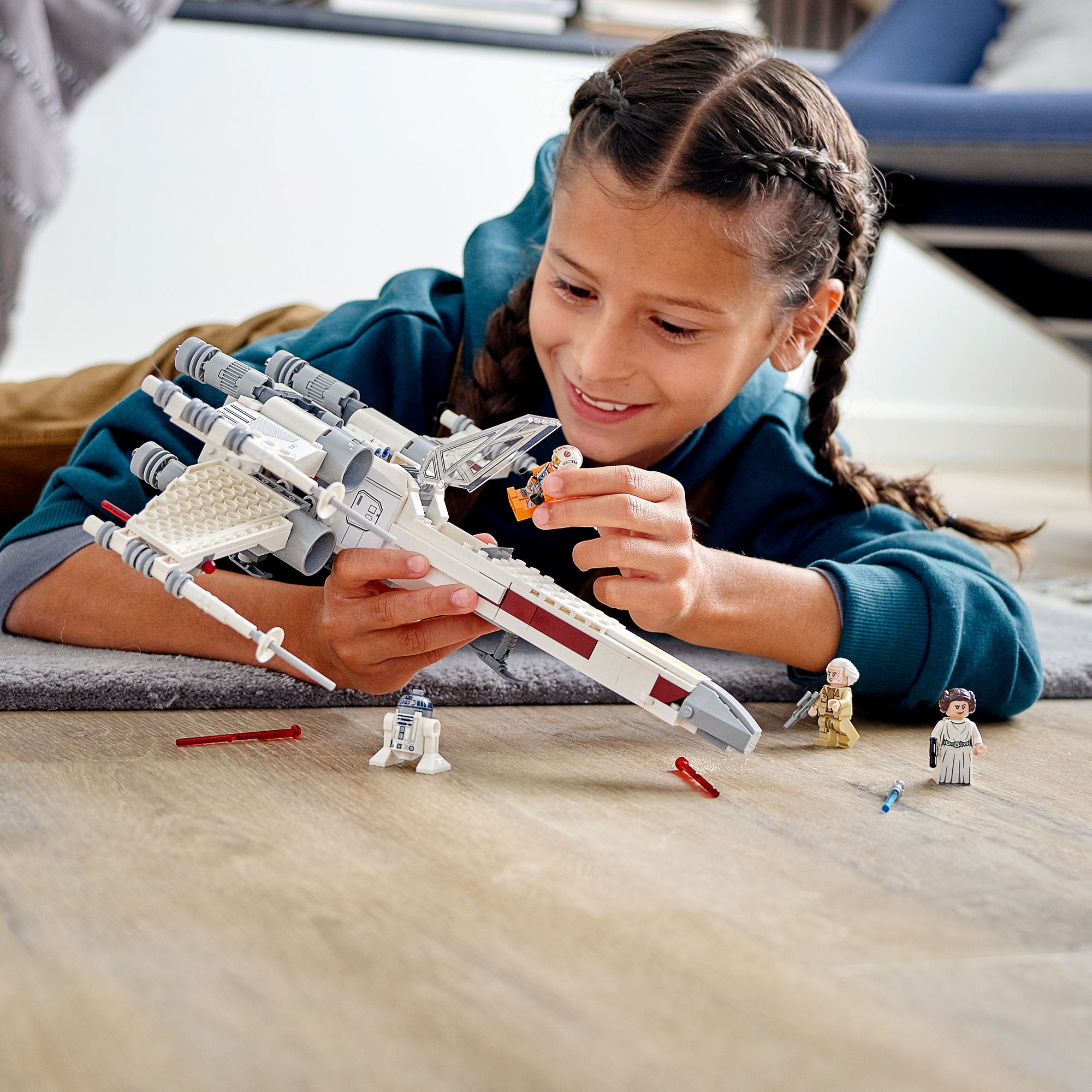 LEGO 75301 Luke Skywalkers X-Wing Fighter™ Bausatz, Mehrfarbig