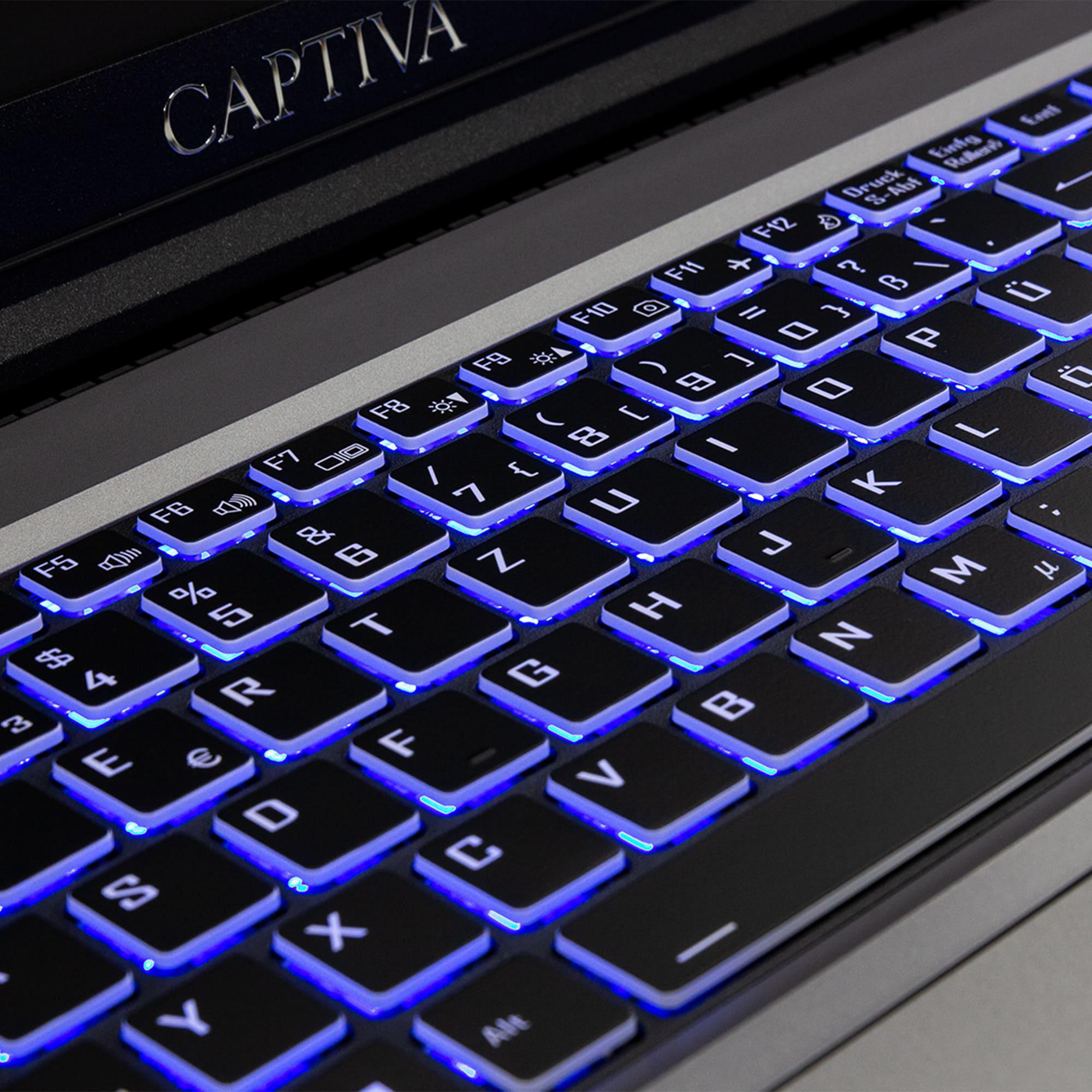 CAPTIVA Advanced Gaming I68-187 - 17,3 Zoll - Intel® Core™ i5 i5-12500H - 8 GB - 500 GB - NVIDIA GeForce RTX™ 3050 - Kein Betriebssystem