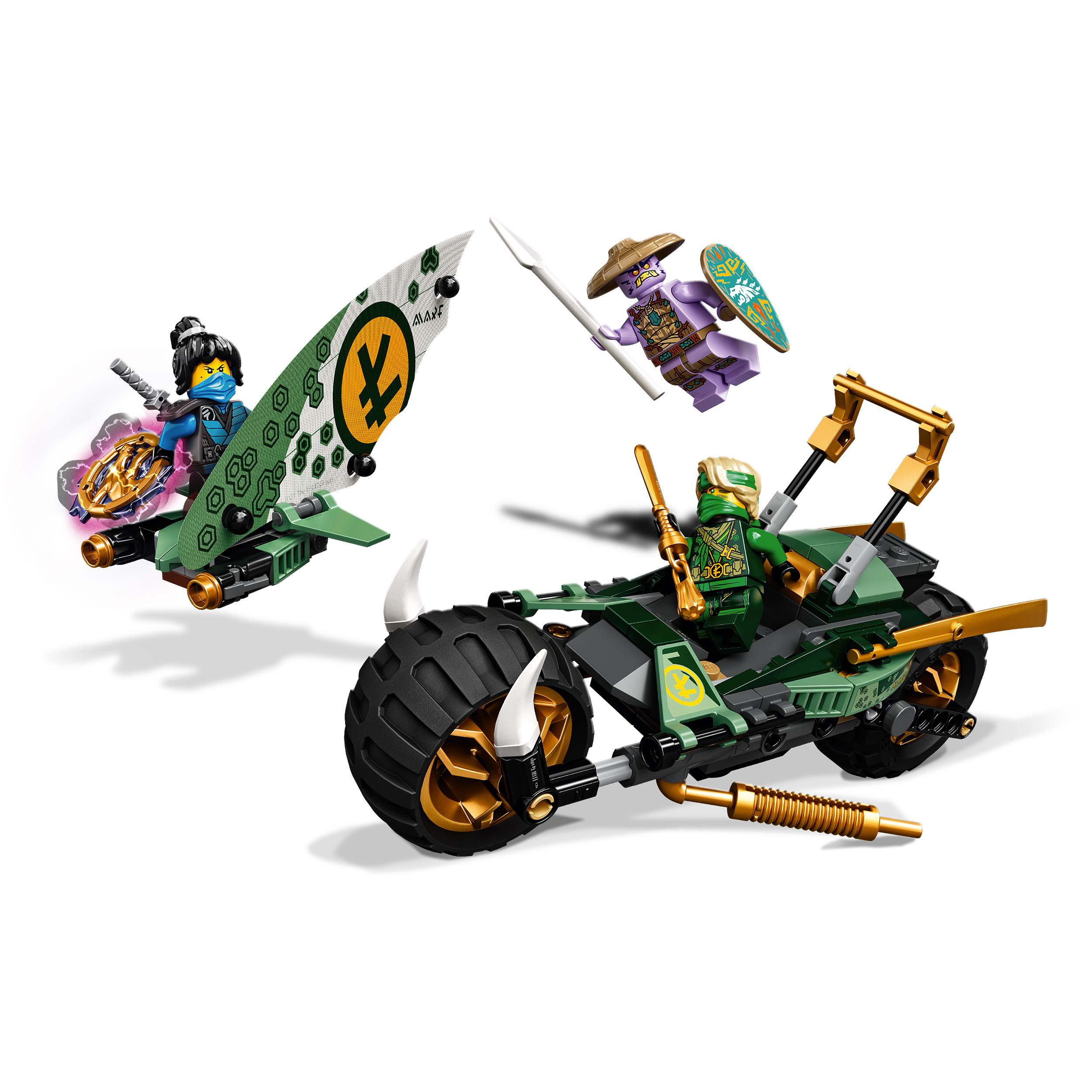 LEGO 71745 Lloyds Dschungel-Bike Bausatz, Mehrfarbig