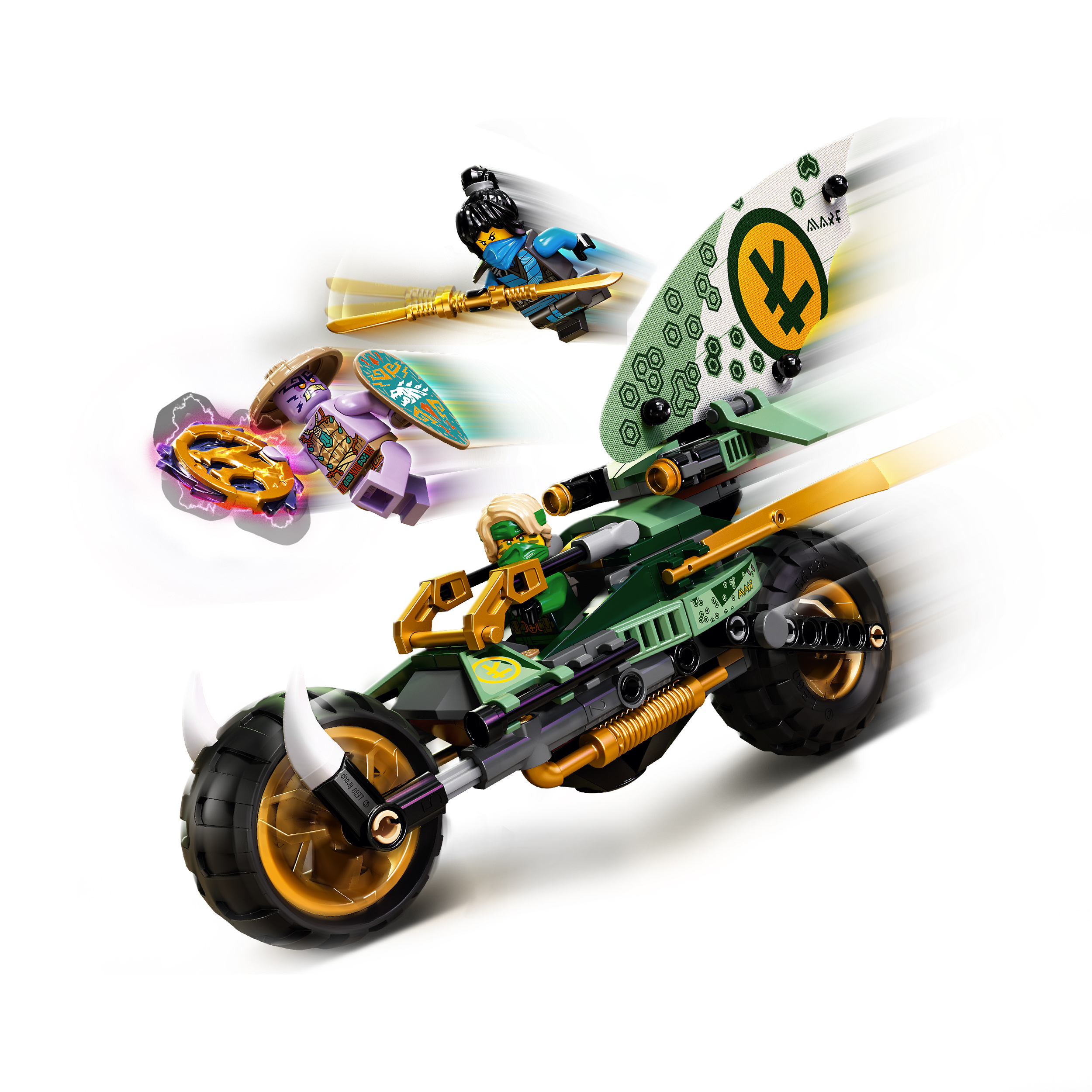 LEGO 71745 Lloyds Dschungel-Bike Bausatz, Mehrfarbig