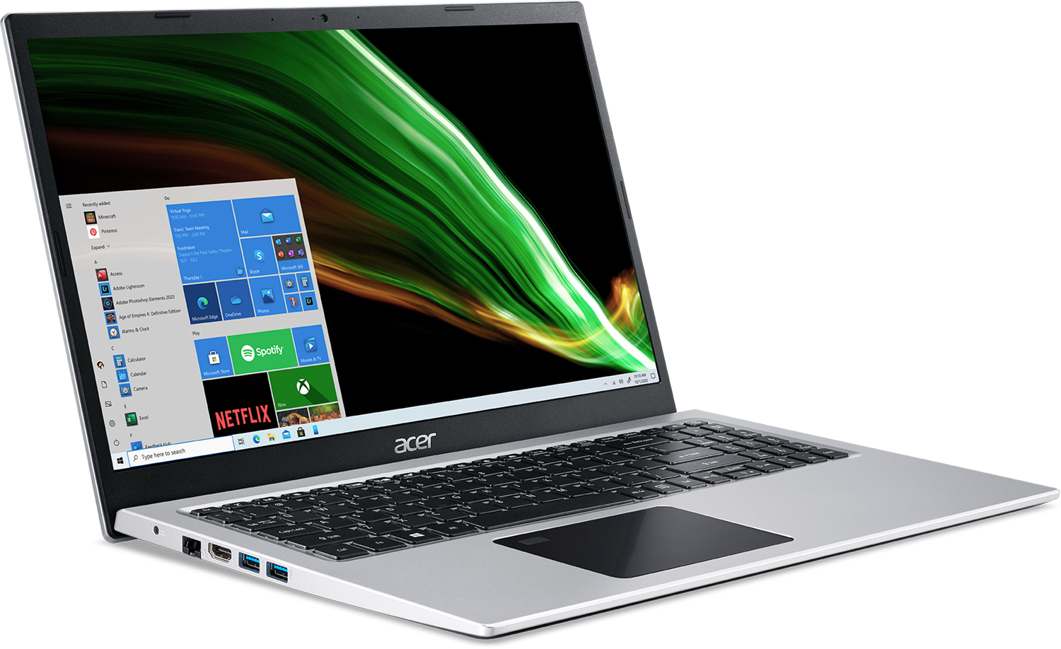 ACER Laptop Aspire 3 A315-58-30AX Intel Core i3-1115G4 (NX.AT0EH.00F)