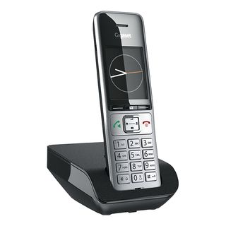 GIGASET COMFORT 500 - Téléphone sans fil (noir/argent)