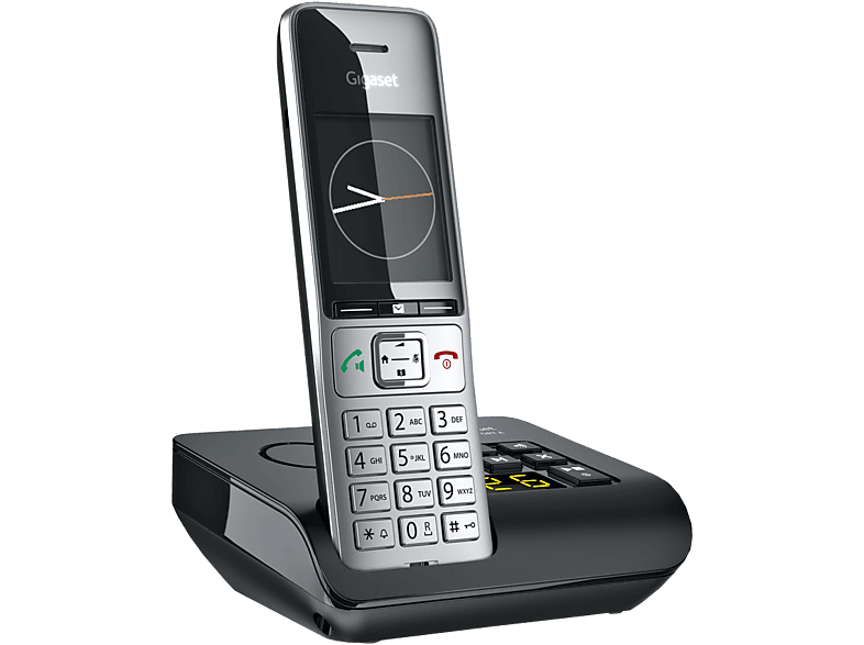 GIGASET COMFORT 500A - Schnurlostelefon (Schwarz/Silber)