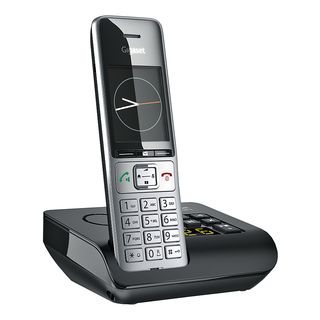 GIGASET COMFORT 500A - Téléphone sans fil (Noir/Argent)
