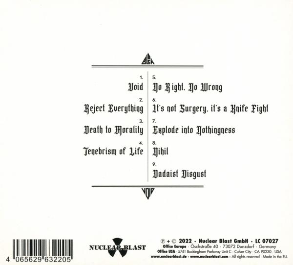 Black Void - Antithesis  - (CD)