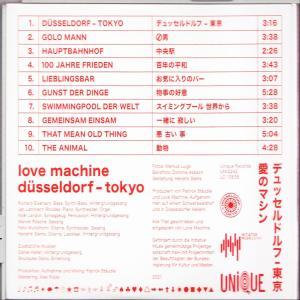 Love Machine - Düsseldorf-Tokyo  - (CD)