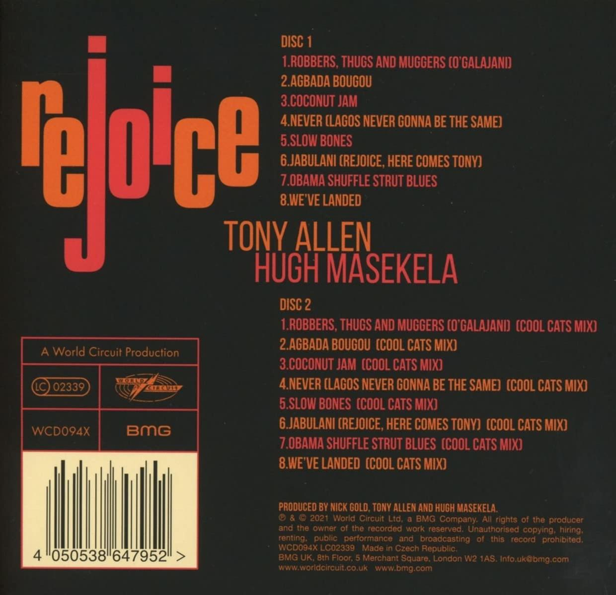 Tony Allen, Hugh Masekela - Rejoice (Special Edition)  - (CD)