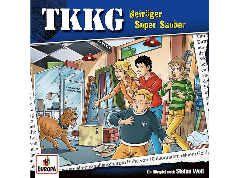 Tkkg - Folge Sauber Super Betrüger (CD) - 223