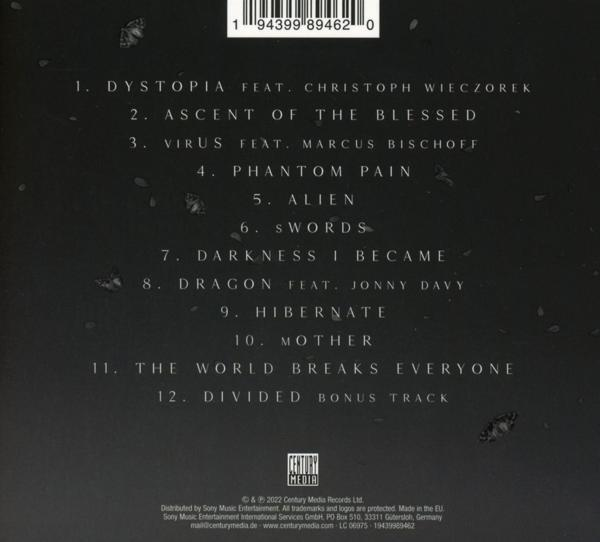 Rückseite einer CD mit einer Titelliste und einem Barcode.