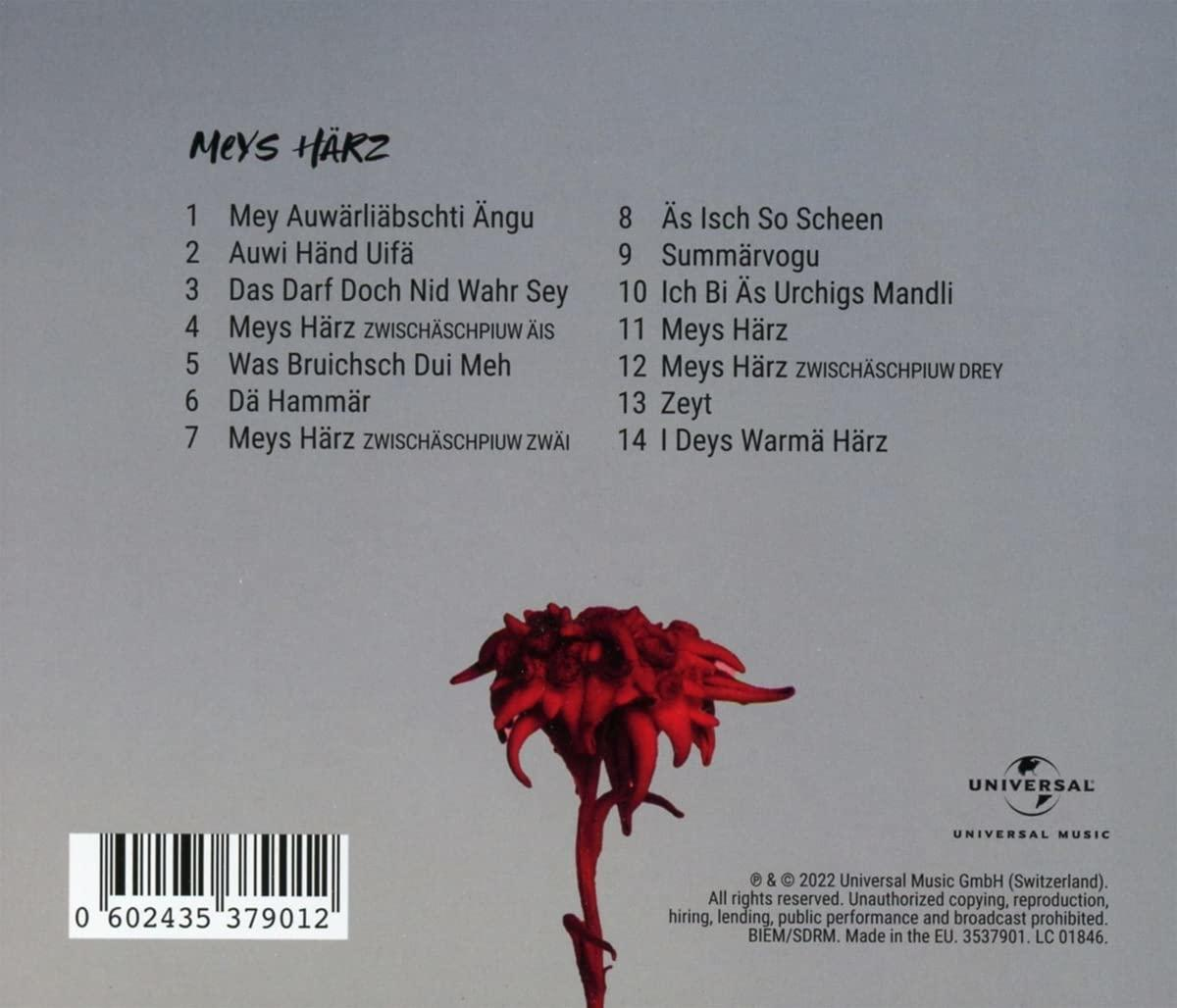 Dr Eidgenoss - Meys Härz  - (CD)