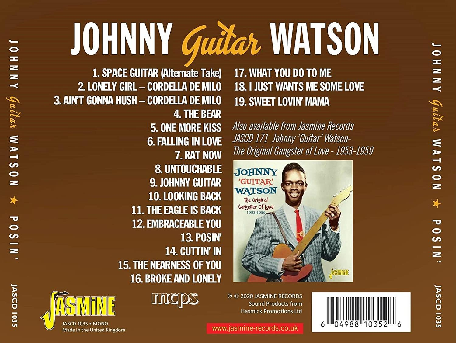 Posin\' Watson Johnny (CD) \