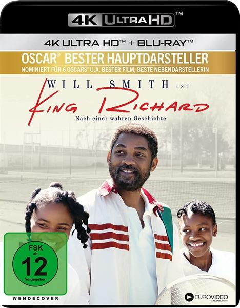 King Richard Blu-ray Blu-ray + Ultra HD 4K